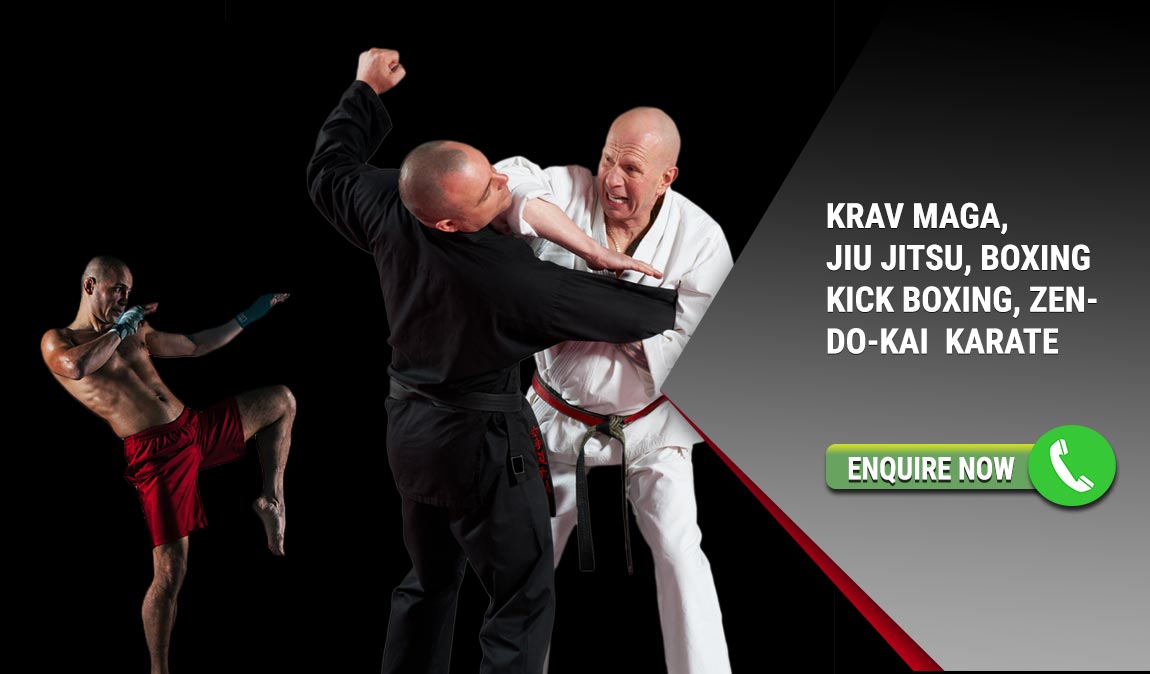 Learn KravMaga, Kickboxing, Karate and Zen Do Kai 